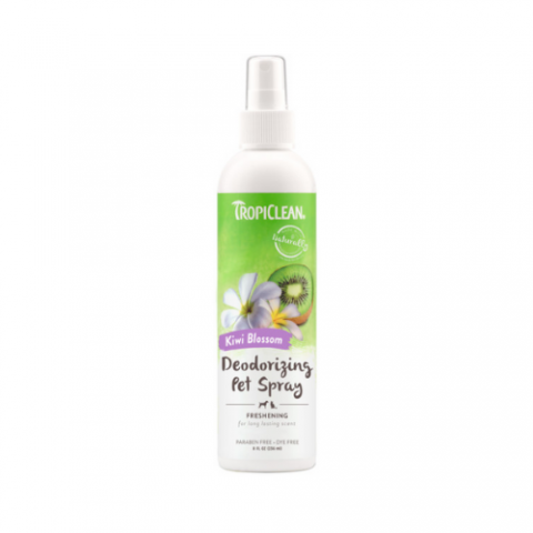 TropiClean Kiwi Blossom Deodorizing Spray for Pets, 8oz 1